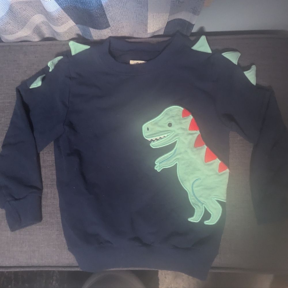🦖Little Sleepies 3T Dinosaur Sweatshirt🦖